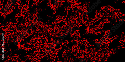 A grunge background with lines and grains and paper textures. Abstract background with light Red cracked marble textured background. Energy waves perfect for sci fi themes futuristic designs horror 