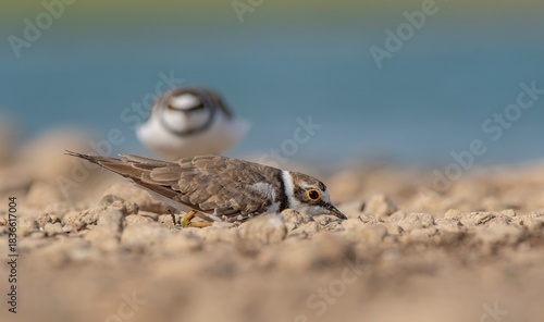 The Little Ringed Plover (Charadrius dubius) is a wetland species found in Asia, Europe and North Africa.