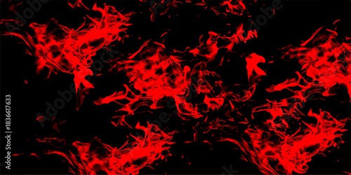 Abstract fire flame grunge texture background.  Fiery Red Abstract Background with Black Accents. Watercolor red grunge. hot red lava, fire abstract background. Old vintage retro red background textur