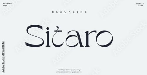 Modern luxury logo alphabet font. Typography abstract sans serif technology, electronic, movie, future, creative brand logos fonts. vector illustration