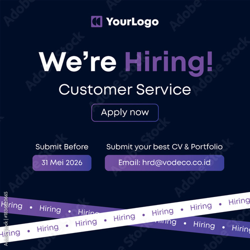 Poster & Social Media Set – Minimal Modern Design for Finance, Education, Business, Marketing & IT