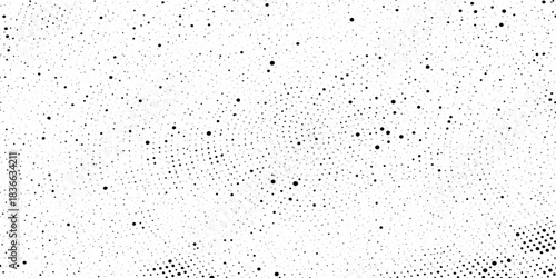 Abstract pattern of blue and white raindrops on a transparent glass window surface