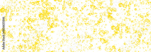 Abstract digital art featuring yellow shapes and black rectangles on a gray background texture