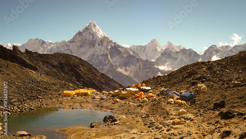 Base Camp Lobuche 