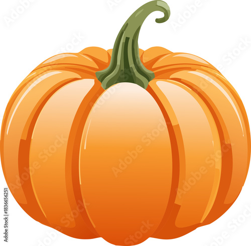 pumpkin isolated on white background