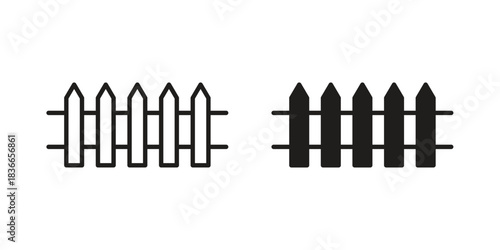 Yard icon on white background. Stock vector icon