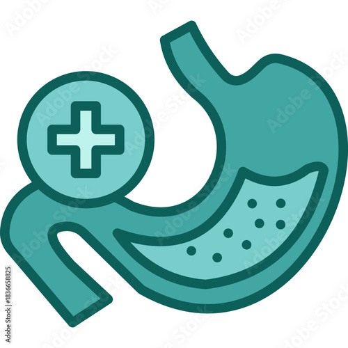 Gastroenterology solid icon
