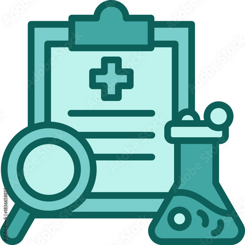 Medical Research solid icon
