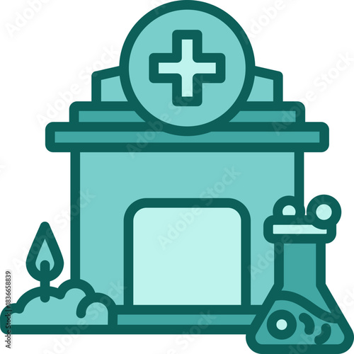 Medical Lab solid icon