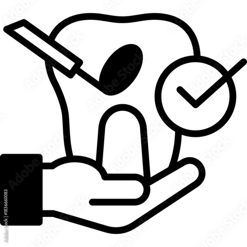 Dental Service mixed icon