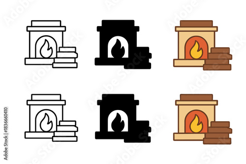 Peat Bricks Still-Life. Cross-section of glacier showing internal channel of meltwater with stratified ice layers, clean