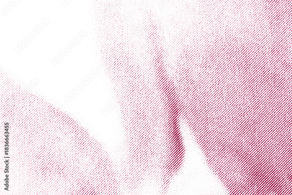 Fototapeta premium Macro Pink Halftone Flower Gradient on White Paper