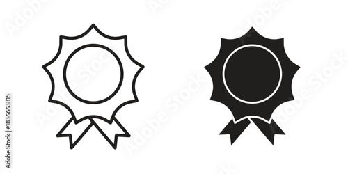 Badge icons logo design, Pictogram Icons