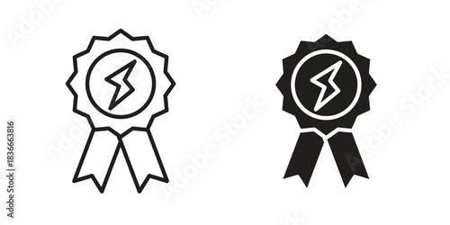 Badge icons logo design, Pictogram Icons