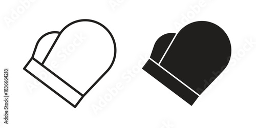 Boxing glove icons logo design, Pictogram Icons