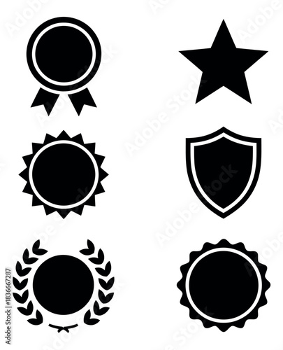 Three prohibition signs showing a syringe icon crossed out in black, red, and grey circles indicating strong warning against injection.