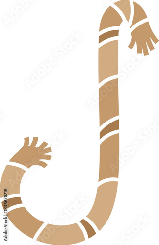 Rope Concept Letter J Logo