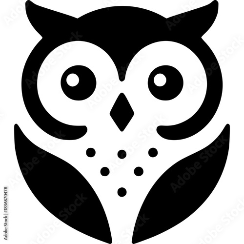 Owl Icon Vector