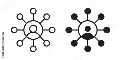 Affiliate marketing icons Symbol, logo illustration. icon concept for web design