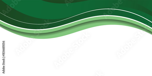 Abstract green wavy business background. abstract wave background. Modern Trendy design in vector EPS 10