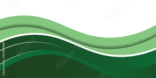Abstract green wavy business background. abstract wave background. vector eps 10