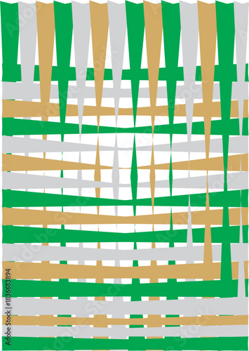 The background image in green tones is used for graphics.