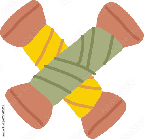 Skeins of Embroidery Floss