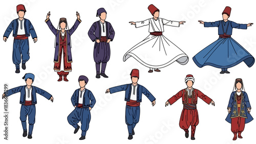 Discover vibrant traditional Anatolian folk dances and costumes, bringing Turkish culture to life for captivating performances and cultural celebrations!