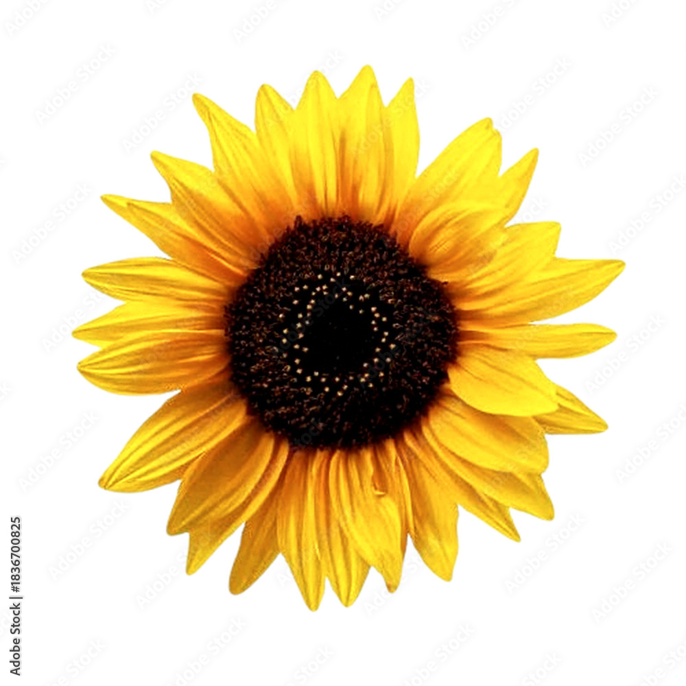 Fototapeta premium Blooming sunflower