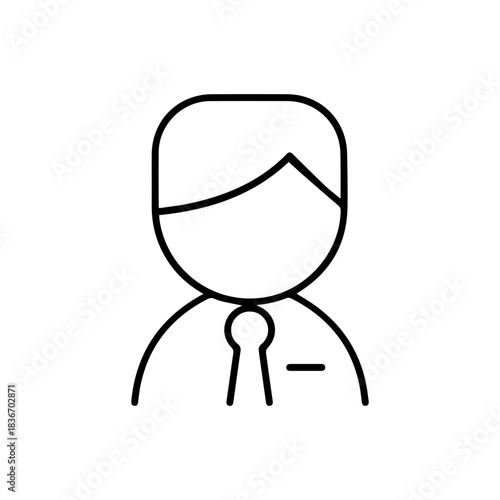 Person Icon Silhouette Outline