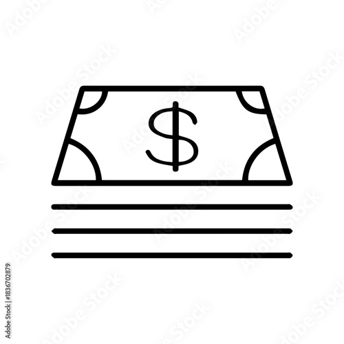 Financial Funds Stack Graphic