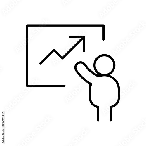 Presentation with Growth Chart