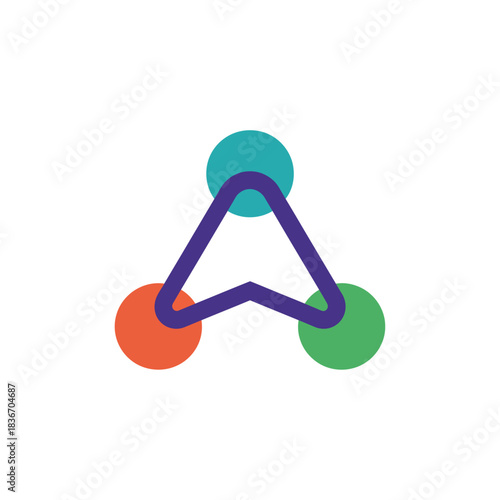 network connection decentralized data nodes linking information symbolizing connectivity and collaboration for innovative tech and global communications