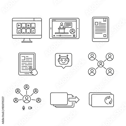online learning platform providing virtual lessons and collaborative tools enhancing remote education for students seeking flexible learning experiences digital tools