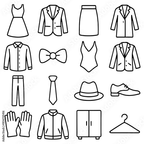 Clothing Collection: A curated selection of essential garments and accessories, offering a comprehensive array of apparel for versatile styling and daily wear.