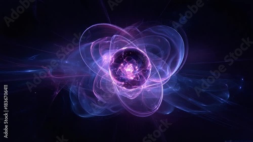 Abstract Energy Cascade: A mesmerizing display of cosmic energy swirls, captivating with its vibrant interplay of light and form, evoking a sense of the unseen forces that shape our universe.
