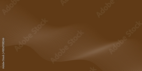 abstract creative brown blend wave design.