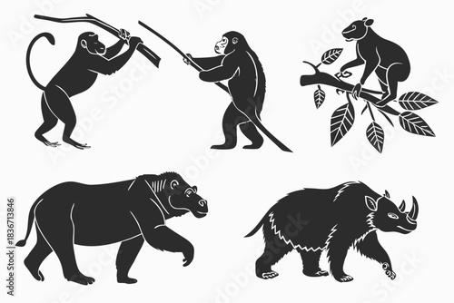 2---jungle-mammals-6-icon-vector---orangutan--gori