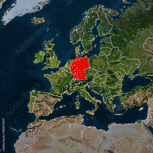 Deutschland, Brennpunkt in Europa
