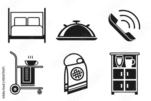 91--hotel-room-service-6-icon-set--black-icons-on-