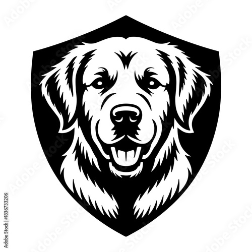 Golden Retriever Badge