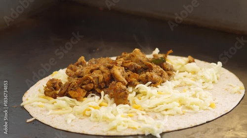 Tantalizing Taco Assembly Process Showcased in Steps