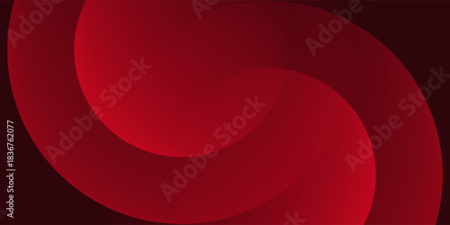 Red abstract background. Dynamic shape composition. Abstract vector eps10