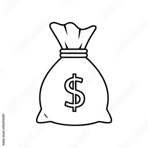Money Bag with Dollar Sign