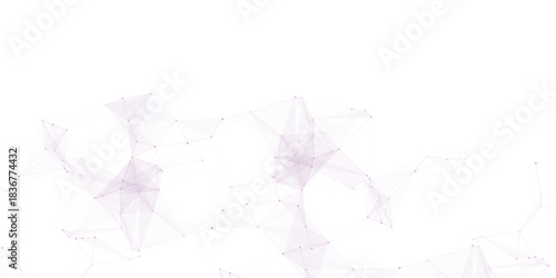 Abstract mesh vector background. Futuristic technology style card. Digital technology futuristic internet network speed connection white background. connecting medical science vector illustration.