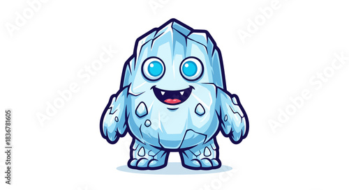 jubilant ice friend promises frosty adventures and pure cold fun