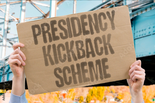 Photos "Presidency Kickback Scheme" Executive receives illegal payments