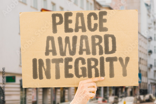 Wallpaper Mural "Peace Award Integrity" Recognition standards face scrutiny. PEACE. AWARD. INTEGRITY. RECOGNITION. STANDARDS. Torontodigital.ca
