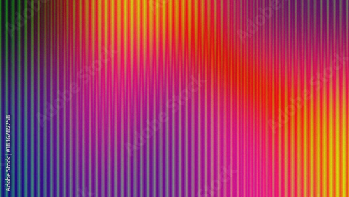 Dynamic Neon Gradient Wallpaper With Multicolor Vertical Lines, Smooth Glowing Transitions, Chromatic Abstract Stripes, and Radiant Digital Textures