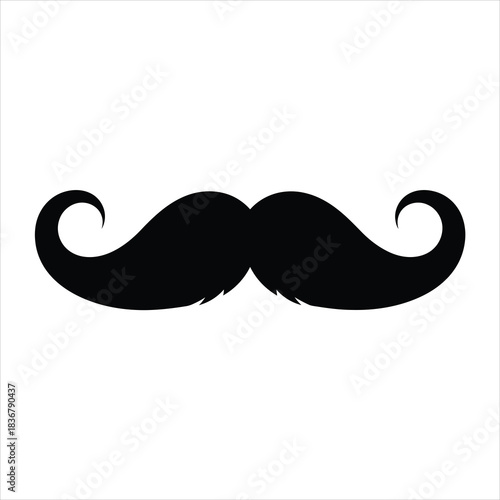 Black Moustache Graphic